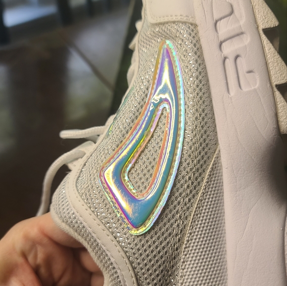 Fila athletic chunky rainbow colors sparkles silver - Picture 2 of 13